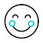 Icon for a happy face