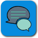 A dialog icon